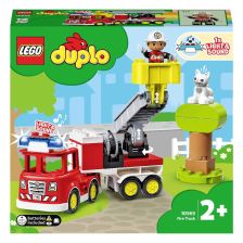Κατασκεύες LEGO DUPLO Town Πυροσβεστικό φορτηγό με ήχο και φως 10969.