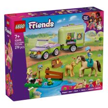 Κατασκευές LEGO Friends Τρέιλερ για άλογο και πουλάρι, 42695.