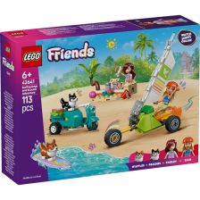 Κατασκευές LEGO Friends Σκύλοι σερφ και περιπέτεια με σκούτερ 42641.