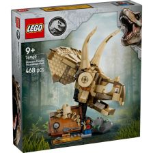 Κατασκευές LEGO Jurassic World Απολιθώματα δεινοσαύρων: Κρανίο Triceratops 76969.