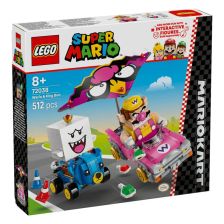 Κατασκευές Lego Mario Kart Wario και King Boo, 72038.
