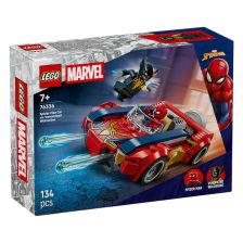 Κατασκευές LEGO Marvel Spider-Man Spider-Man με αυτοκίνητο εναντίον Venom στο Wolverine, 76336.