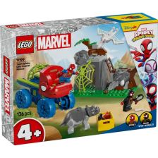 Κατασκευές LEGO Marvel Super Heroes Μηχάνημα dino διάσωσης εν κινήσει της ομάδας του Spidey 11199.