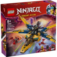 Κατασκευές LEGO Ninjago Το Super Storm Jet του Ras και του Aryn 71833.