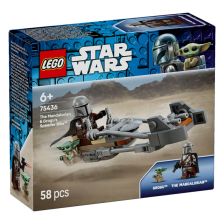 Κατασκευές LEGO Star Wars The Mandalorian Η Μοτοσικλέτα του Mandalorian και ο Grogu, 75436.
