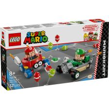 Κατασκευές LEGO Super Mario Mario Kart - Baby Mario εναντίον Baby Luigi 72034.