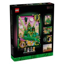 Κατασκευές LEGO Wicked Διακόσμηση τοίχου Σμαραγδένια πόλη, 75685.