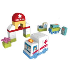 Κατασκευές μίνι ασθενοφόρο Kidian Raya Toys KD3103-2