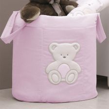 Καλάθι παιχνιδιών Italbaby PELUCHE Ροζ.