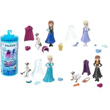 Κούκλα έκπληξη Mattel Frozen Snow Color Reveal, με 5 εκπλήξεις.