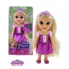 Κούκλα Jakks Pacific Disney Princess Rapunzel με χτένα, 15 εκατοστών.