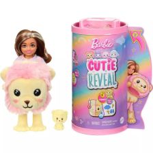 Κούκλα Mattel Barbie Cutie Reveal Lion Chelsea, έκπληξη.