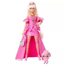 Κούκλα Mattel Barbie Extra Fancy Pink Plastic με αξεσουάρ και κατοικίδιο