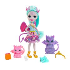 Κούκλα Mattel Enchantimals Royals Family Dragon 3402354