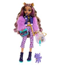 Κούκλα Mattel Monster High Clawdeen Wolf, με κουταβάκι και αξεσουάρ.