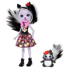 Κούκλα Mattel Enchantimals Sage Skunk 