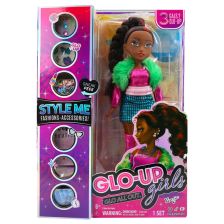 Κούκλα Raya Toys GLO-UP Girls All out Kenzie, με αξεσουάρ.
