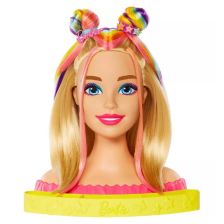 Κούκλα για χτενίσματα Mattel Barbie Totally Hair Neon Rainbow Deluxe 20+ αξεσουάρ