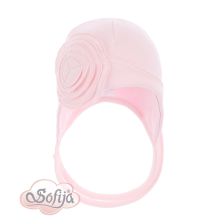 Βρεφικό σκουφάκι Sofija LARYSKA Ροζ Μέγεθος 56-74 εκατοστών.