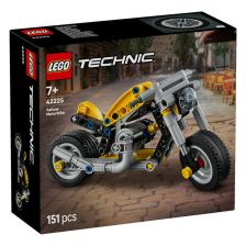 Κατασκευές LEGO Technic Κίτρινη Μοτοσικλέτα 42225.