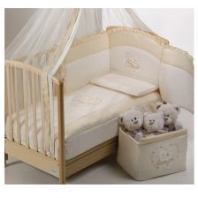 Σετ κούνιας Baby Italia INCANTO εκρού με πάντα
