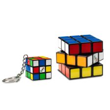 Λογικό παζλ κύβος του Rubik's Spin Master Rubik's 3x3 με κλειδοθήκη.