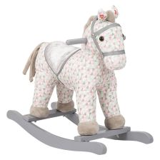 Κουνιστό αλογάκι με ήχο Kikka Boo White Horse.