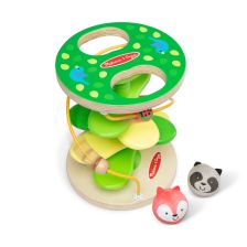 Βρεφικό παιχνίδι Melissa and Doug Ξύλινος πύργος λαβύρινθος με χάντρες 30735