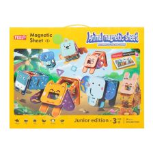 Μαγνητική κατασκευή Feelo Animal Magnetic Sheet, 30 τεμαχίων.