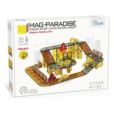 Μαγνητική κατασκευή Raya Toys Mag-Paradise Project 32 τεμαχίων.