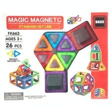 Μαγνητικές κατασκευές Raya Toys Magic Magnetic 26 τεμαχίων.