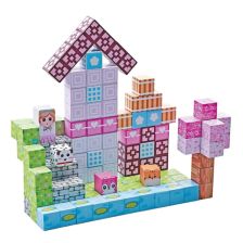 Μαγνητική κατασκευή Raya Toys Magnetic Building Cubes, 110 τεμαχίων.