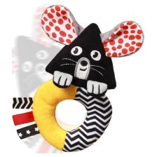 Μαλακή κουδουνίστρα BabyOno MOUSE 1677.