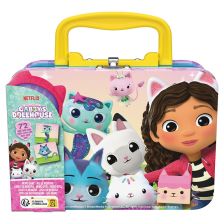 Κάρτες μνήμης Spin Master Gabby's Dollhouse σε βαλιτσάκι.