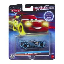 Μεταλλικό αυτοκινητάκι Mattel Disney Cars Glow Racer Jackson Storm, HPG82.
