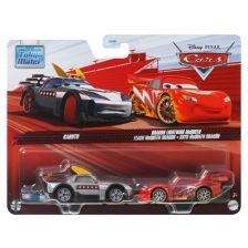 Μεταλλικό αυτοκινητάκι Mattel Disney Cars Kabuto και Dragon McQueen, JDH45.