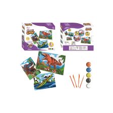 Πλαστελίνη 3D δεινόσαυροι Raya Toys