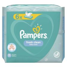 0201106 FRESH CLEAN Влажни кърпи 6х 52