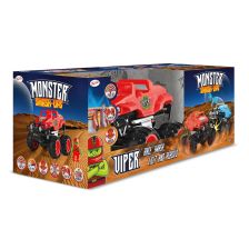 Джип с дистанционно Monster Viper, Червен
