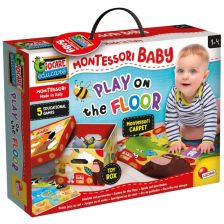 Σετ παιχνιδιού για μωρά Lisciani Montessori Εκπαιδευτικά παιχνίδια με χαλάκι.