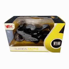 Μοτοσυκλέτα Ducati Raya Toys Classical moto, με ήχο και φως, 1:12.