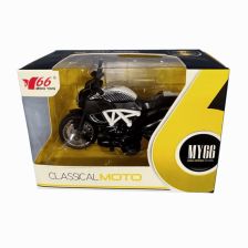 Μοτοσυκλέτα Ducati Raya Toys Classical moto, με ήχο και φως, 1:14.