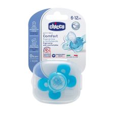 Πιπίλα CHICCO Physio Comfort 6-12 μηνών, 1 τεμάχιο Αγόρι.