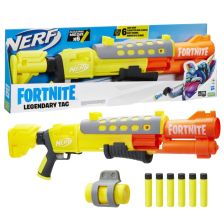 Εκτοξευτής Hasbro Nerf Fortnite Legendary Tac, 6 βέλη.