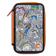 Κασετίνα σχολική πλήρες Carioca Art, για χρωματισμό, 3 φερμουάρ.