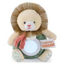 Νυχτερινό φωτιστικό Doudou Λιοντάρι με μουσική, βελούδινο 15 εκατοστών.