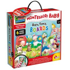 Εκπαιδευτικό παιχνίδι Lisciani Montessori Baby Soft touch boards 107834.