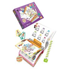 Εκπαιδευτικό βιβλίο δραστηριοτήτων Raya Toys Busy Book Daily Knowledge, με 8 μαρκαδόρους.