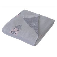 Κουβέρτα Baby Matex PATTERN 80x100 0368, Σπιτάκια