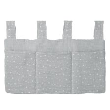 Θήκη Οργάνωσης για παρκοκρέβατο Italbaby MUSLIN Grey Cloud